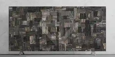 Black Petrified Wood Slab manufactured in India