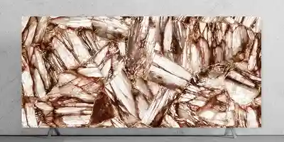 Hematite Quartz slab for UK interior design projects