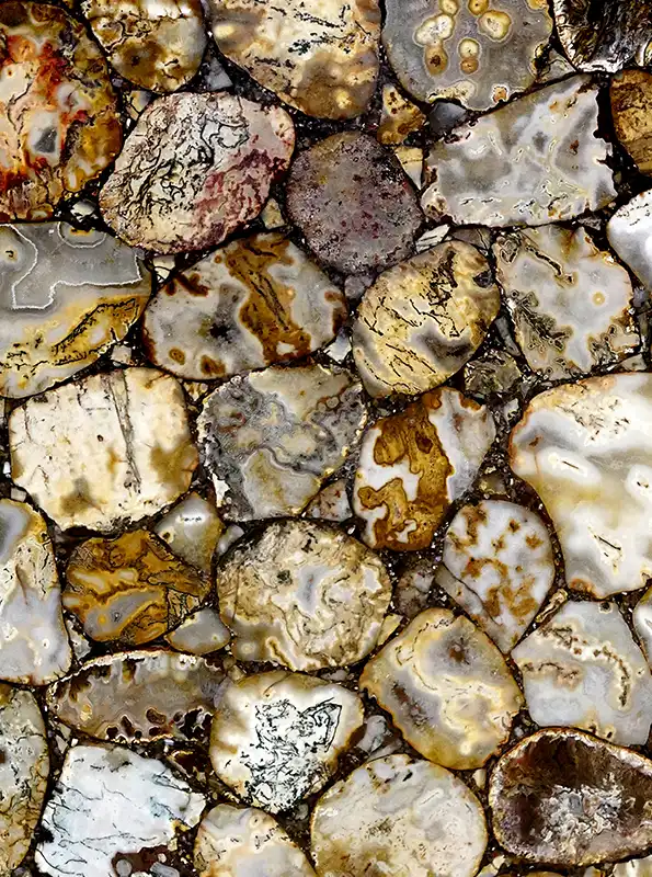Dendrite Agate Slab